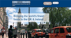 Desktop Screenshot of eurofoodbrands.co.uk
